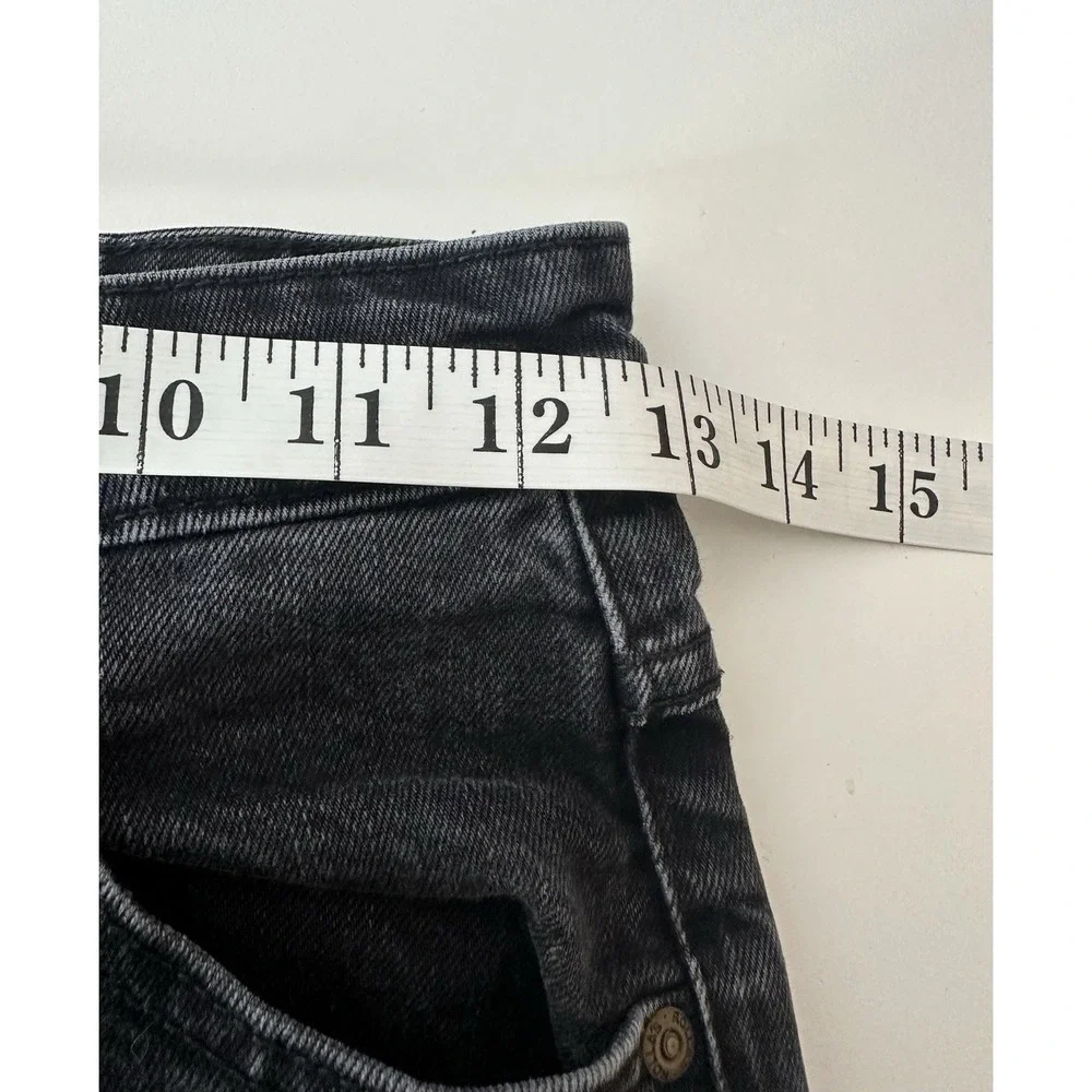 Rolla's‎ Jeans Women's Size 24 Black Stretch High Rise Straight Classic Designer